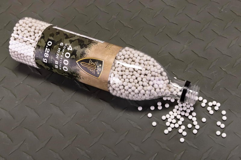 Elite Force Premium Competition 6mm Airsoft BBS Ammo, 4000 Count - Image 1